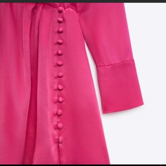 Zara Satin Dress - Picture 5 of 6